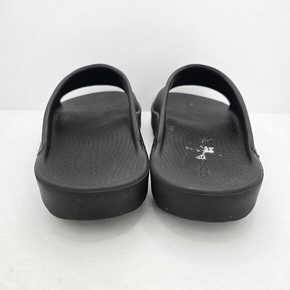 OOFOS | OOah Recovery black sporty athleisure slides sandals | WMS 9 - Picture 5 of 9